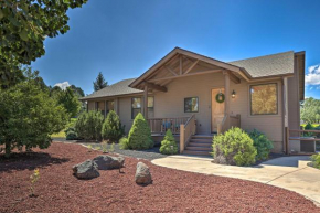 Sunny Show Low Home Deck, BBQ and Golf Course Views